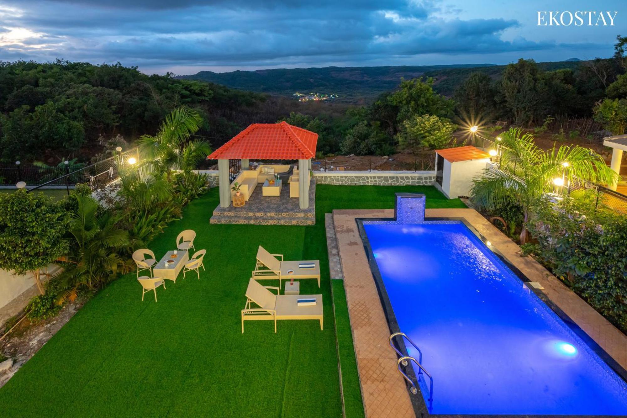 Ekostay Cliffside Villa I Mountain View Lonavla Exterior foto